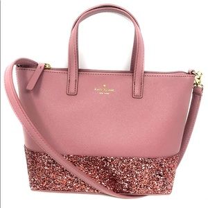 Kate Spade New York Ina Greta Court Glitter Bag 💗